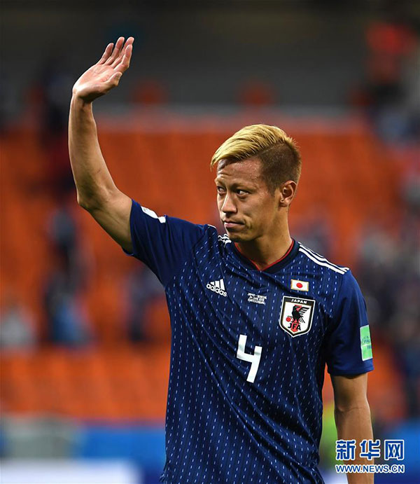 本田圭佑成为世界杯历史上进球最多的亚洲球员