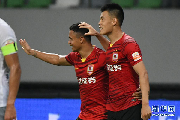 中超：長春亞泰勝河北