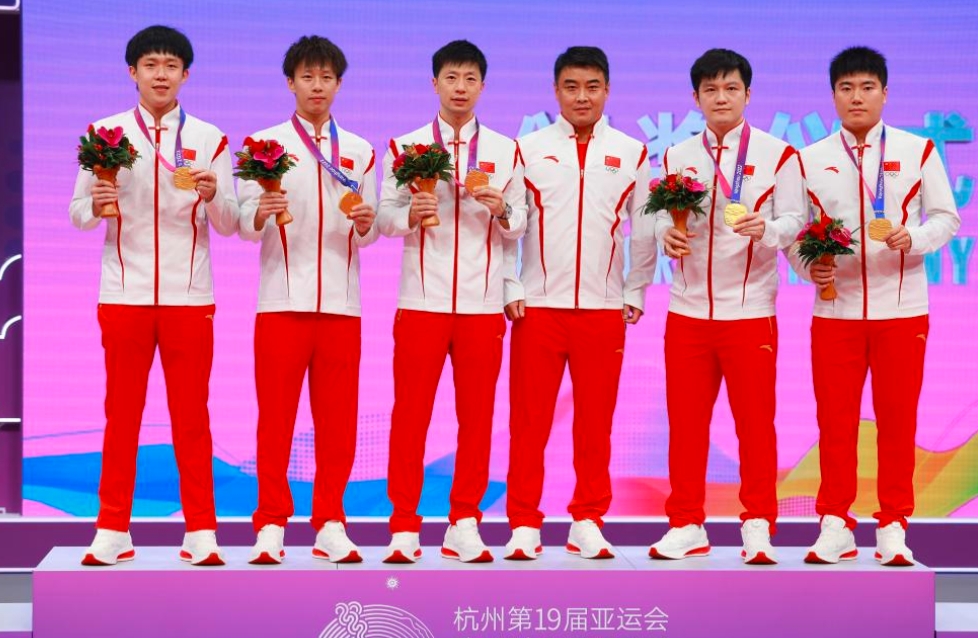 國乒“統治”奧運項目 黑馬取得歷史突破——杭州亞運會乒乓球項目綜述